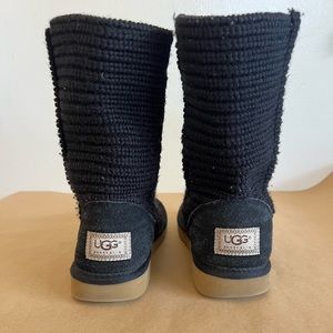 Ugg Australia Women's Classic Crochet Knit Pull on Boots